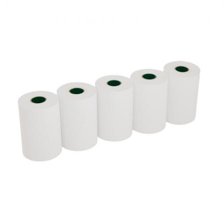 Lot de 4 rouleaux de papier thermique 57 x 50 mm pour imprimante thermique  58 mm